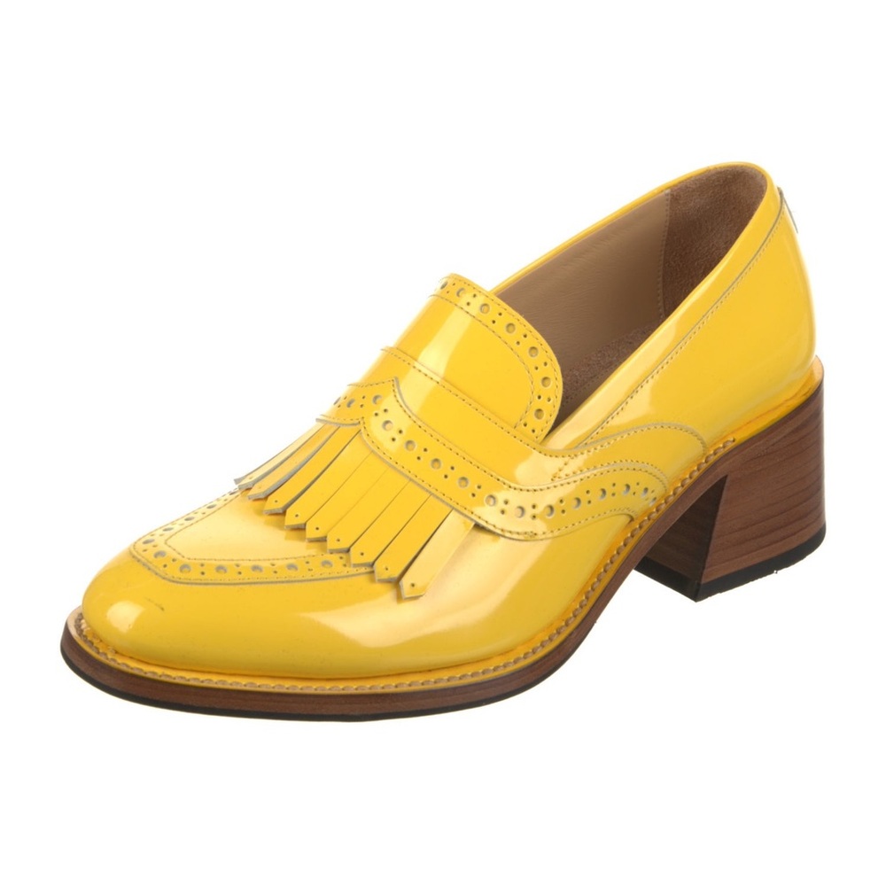 THE OFFICE OF ANGELA SCOTT
Miss Juliette Kiltie Loafer In Sunshine